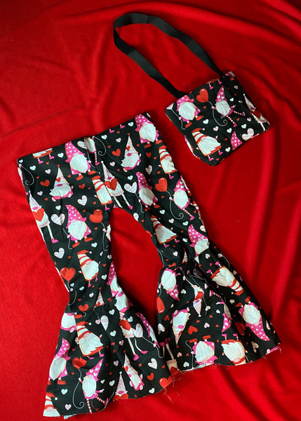 VALENTINES  FLARED PANT SET KIDS