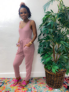 Blush jumpsuit